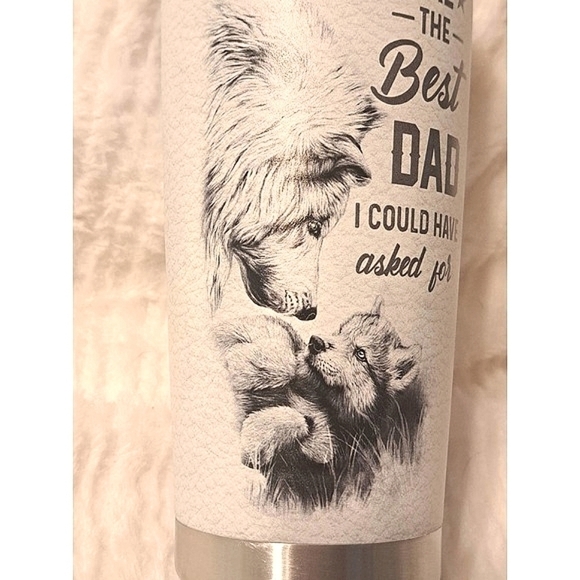 Insulated Tumblr For Dads drinkware hot/cold cup no straw included - Picture 7 of 7